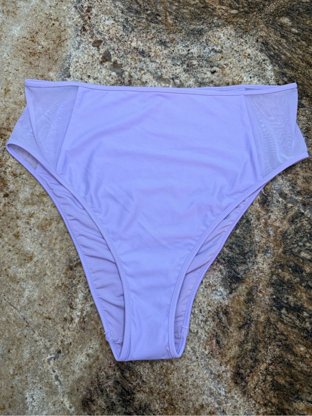 aerie Lilac High Rise Bikini Bottom